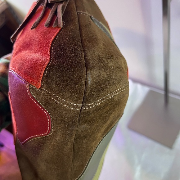 Coach Vintage Poppy For Peace Suede Tote Limited Edition - Picture 10 of 15